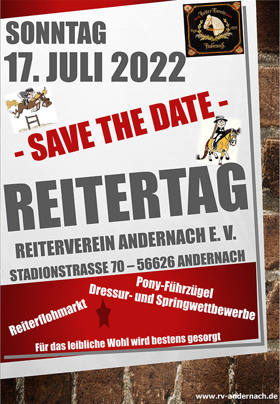 Reitertag2022 Save the Date